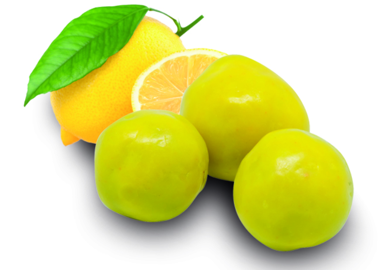 Fruit citron enrobé de chocolat - Sachet de 250 G