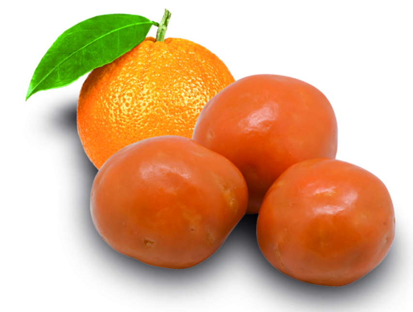 Fruit Orange enrobé de chocolat - Sachet de 250 G