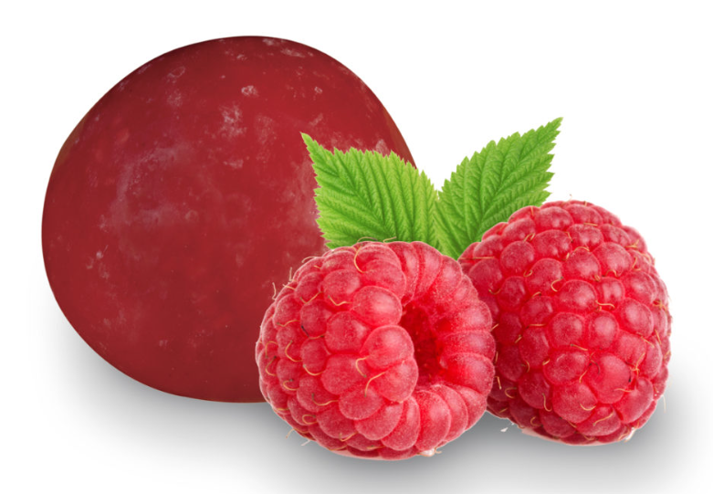 Pâte de fruit saveur Framboise au chocolat - Sachet de 250 G