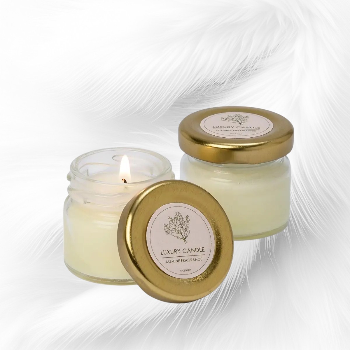 Bougie aromatique au jasmin