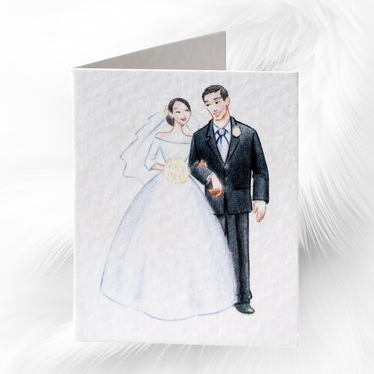 Carte livret de mariage classique