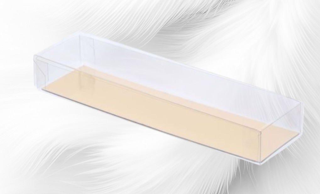 Boîte à gâteaux Cello Rectangulaire 15 cm avec carton d'or