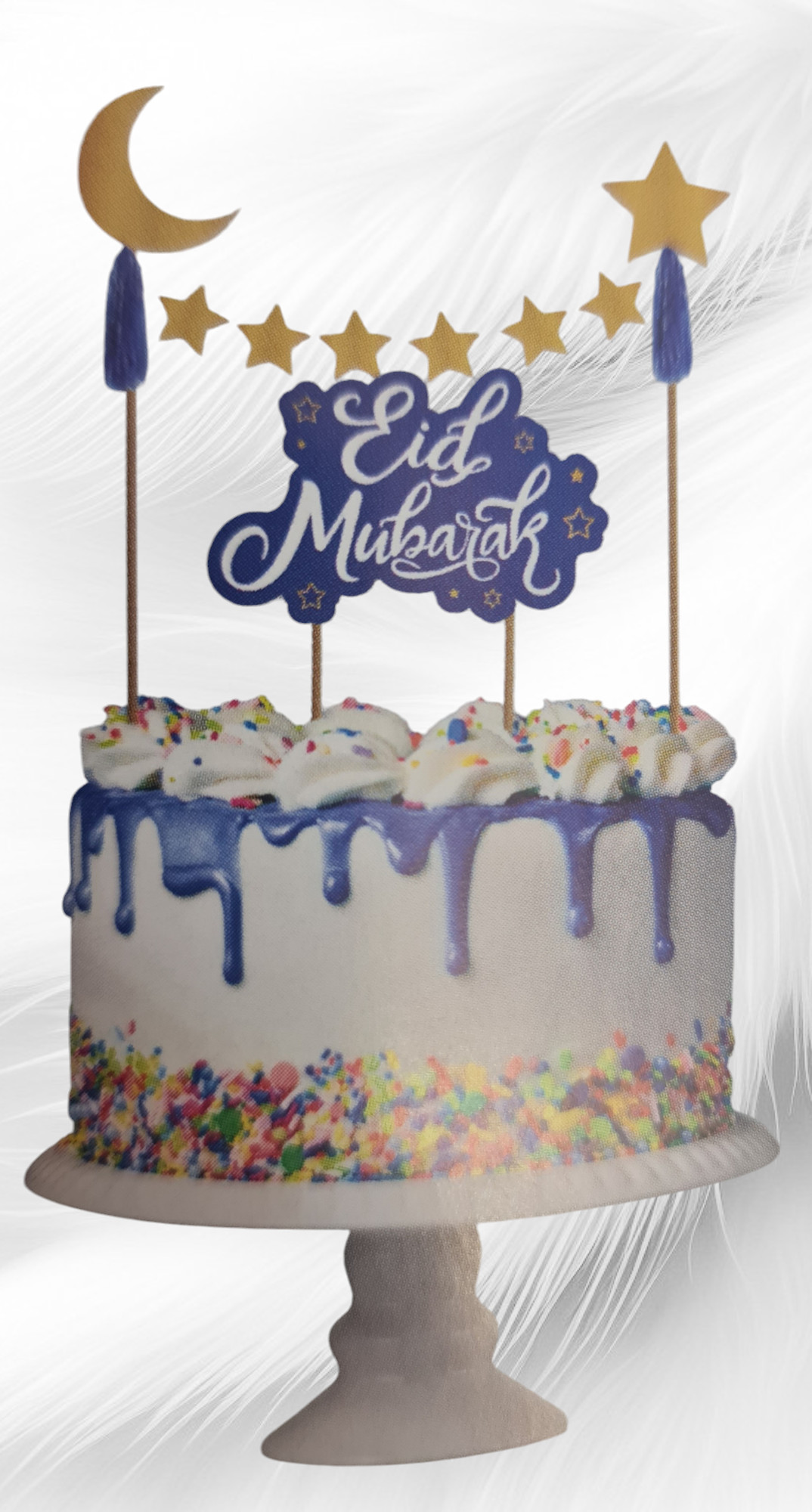 Décoration de gâteau - Aïd Moubarak