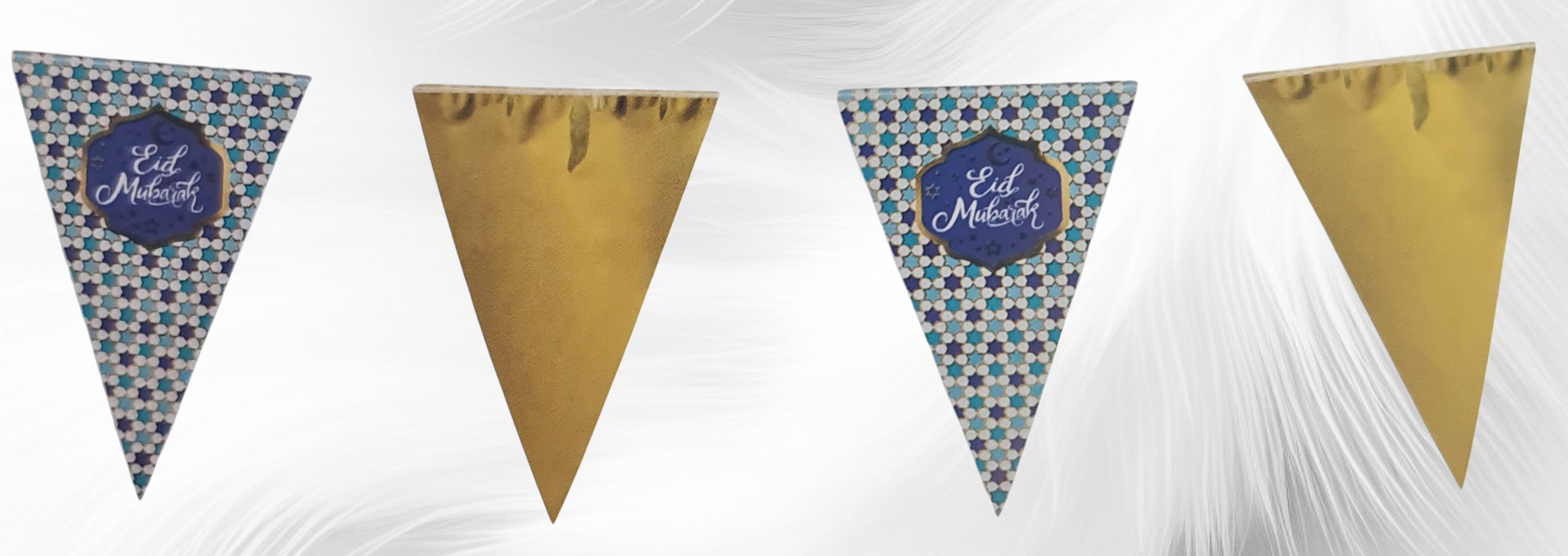 Guirlande en fanions - Aïd Moubarak