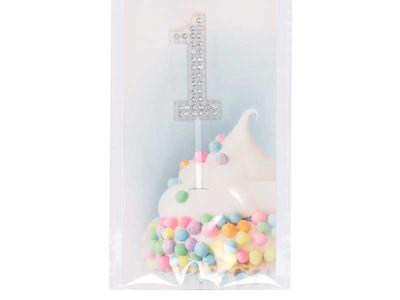 Décoration de gâteau - Chiffre en diamant de 0 à 9